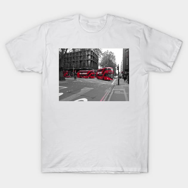 Routemaster Borismaster buses T-Shirt by fantastic-designs